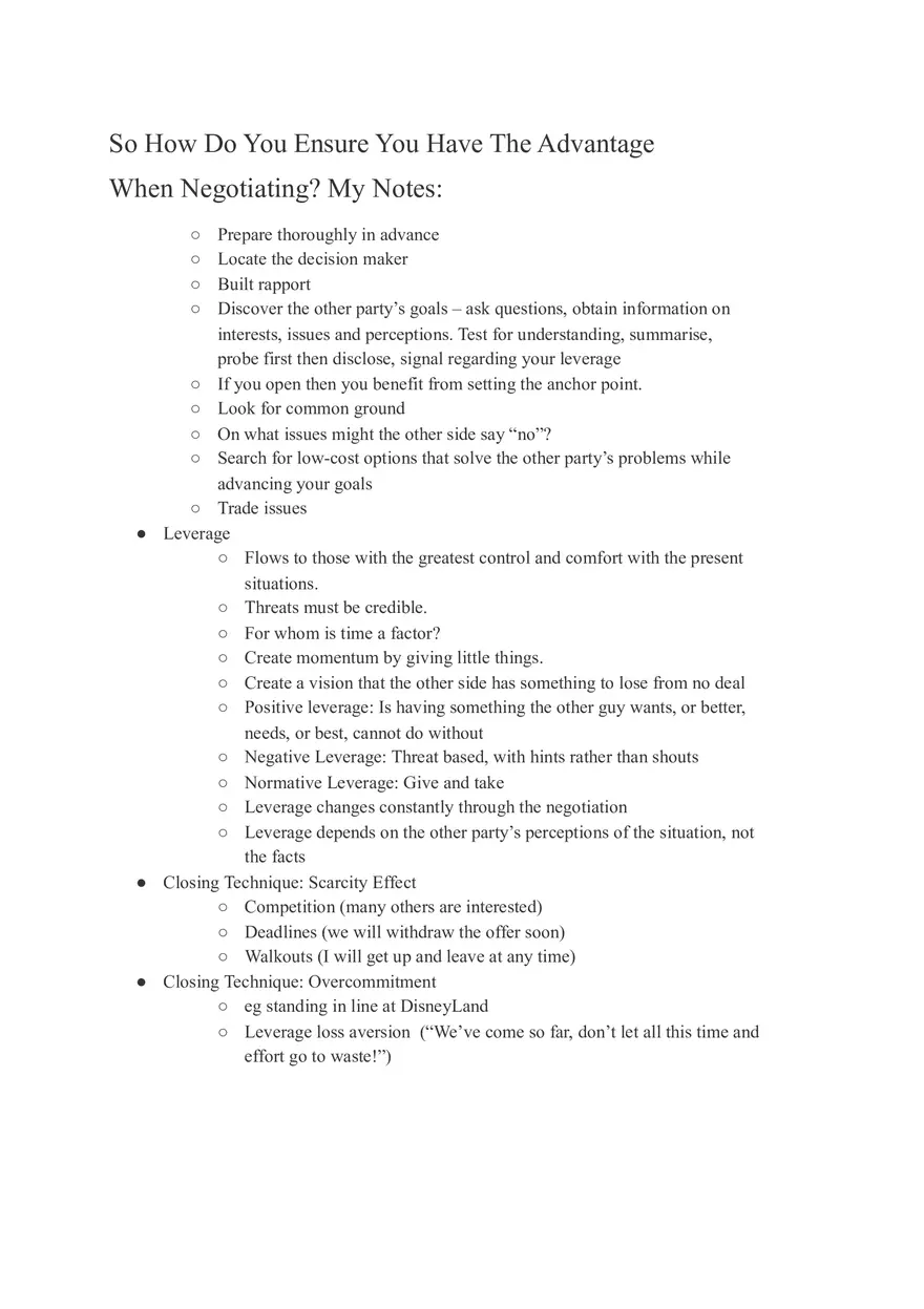 Bargaining For Advantage - Page 4