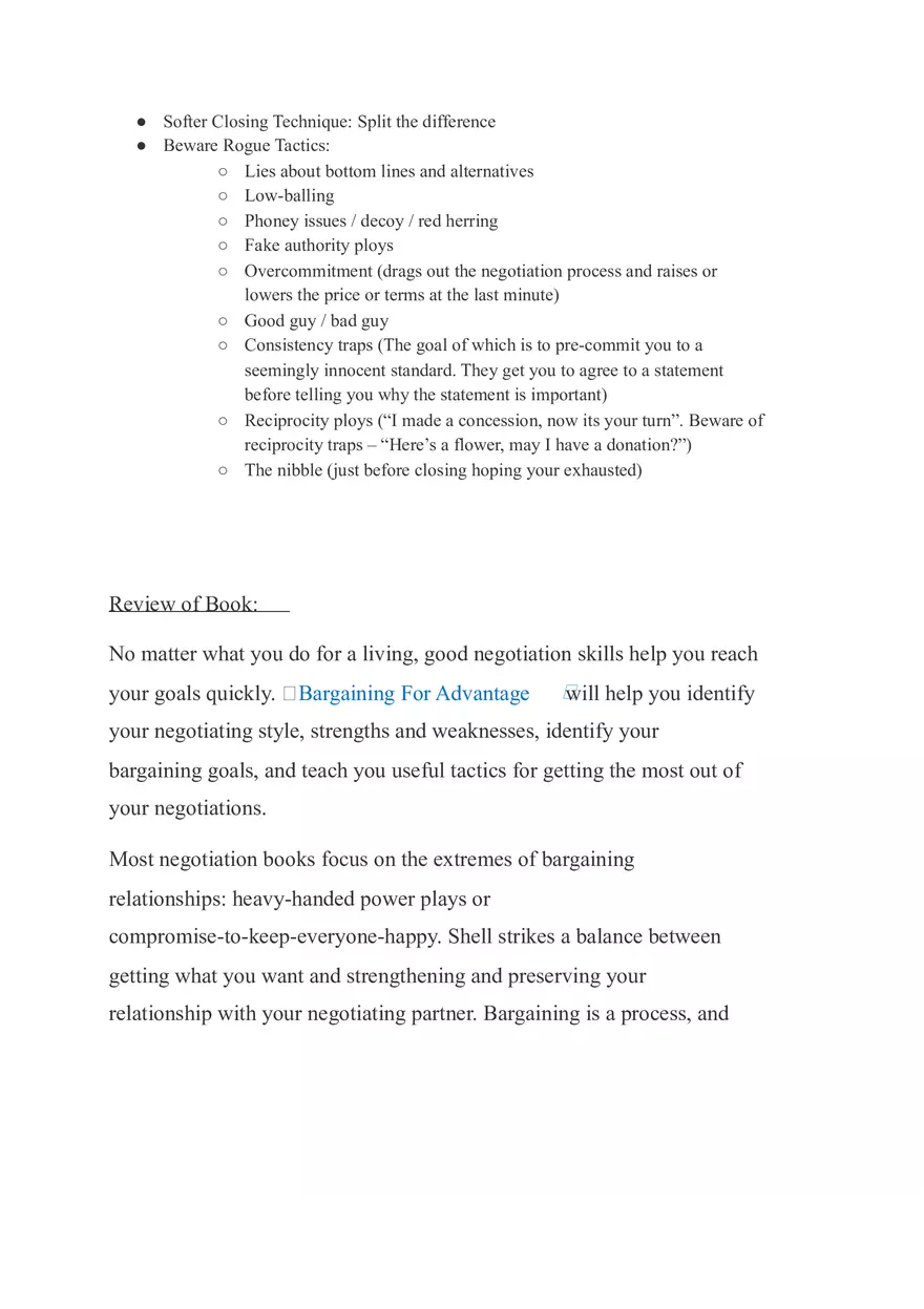 Bargaining For Advantage - Page 5
