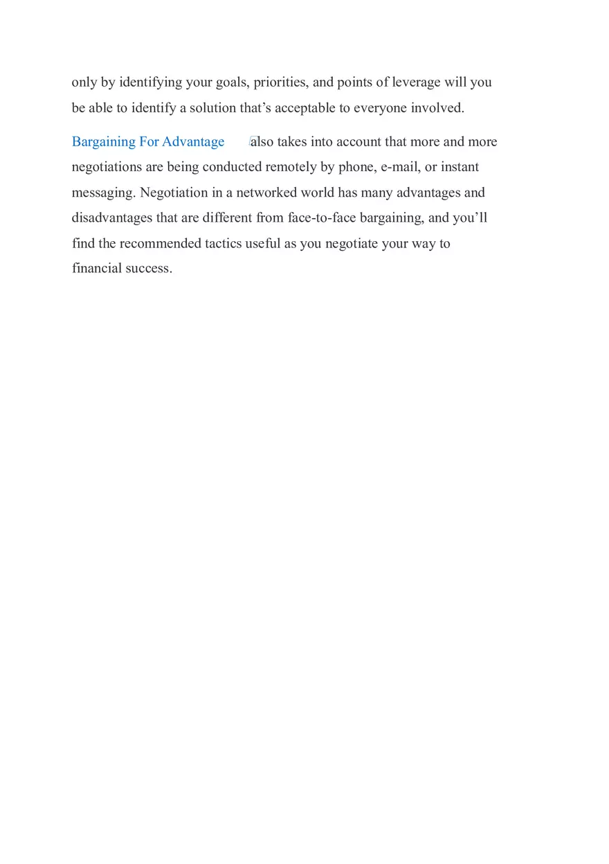 Bargaining For Advantage - Page 6