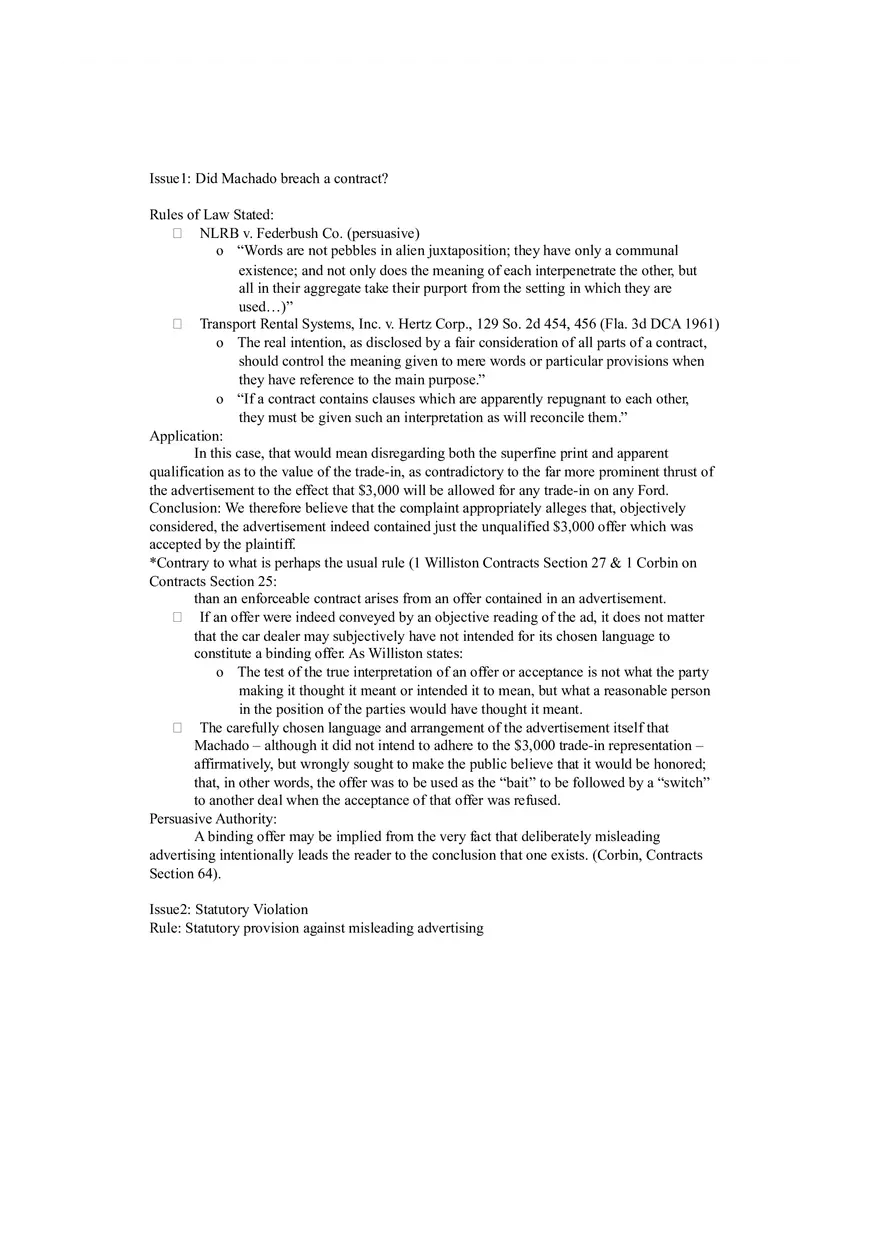 Brief - Izadi v. Machado Ford - Page 2