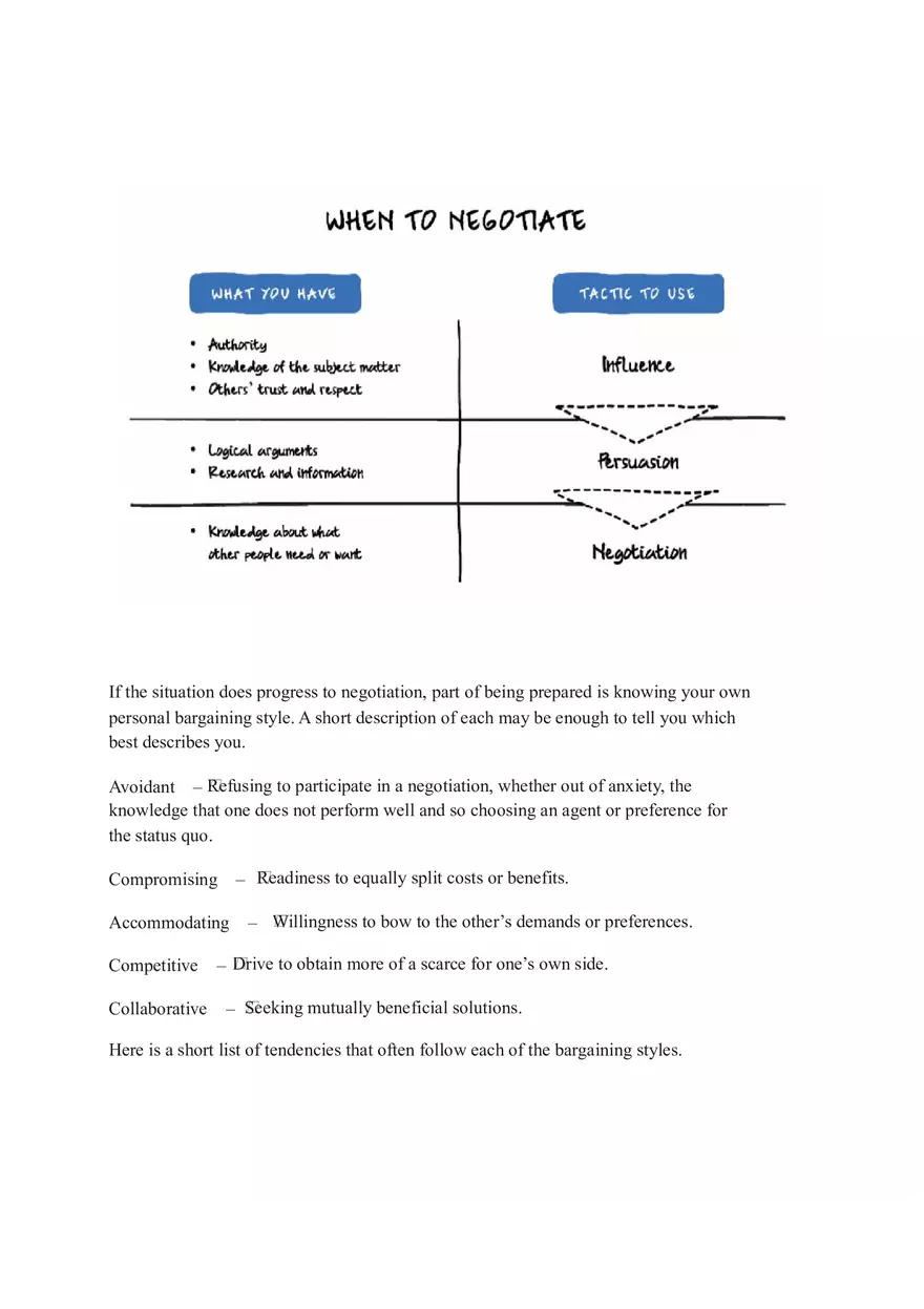 Bargaining For Advantage Summary - Page 2