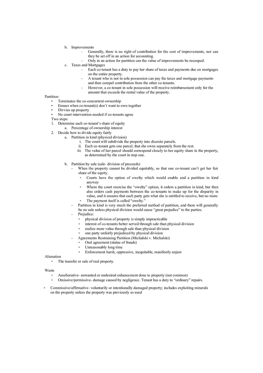 Concurrent Estates Outline - Page 4