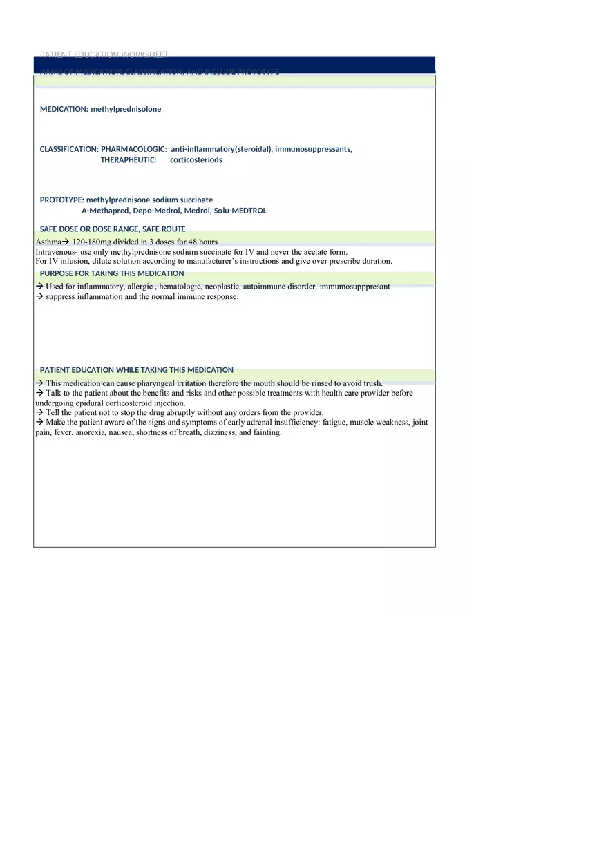 Diagnosis - Acute Asthma Worksheet v Sim - Page 5