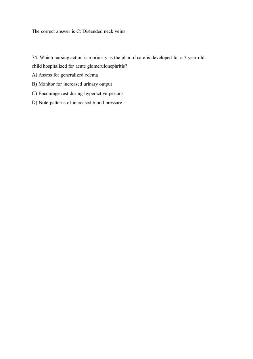 HESI EXIT V4 160 Questions and Answers Part 4 - Page 4