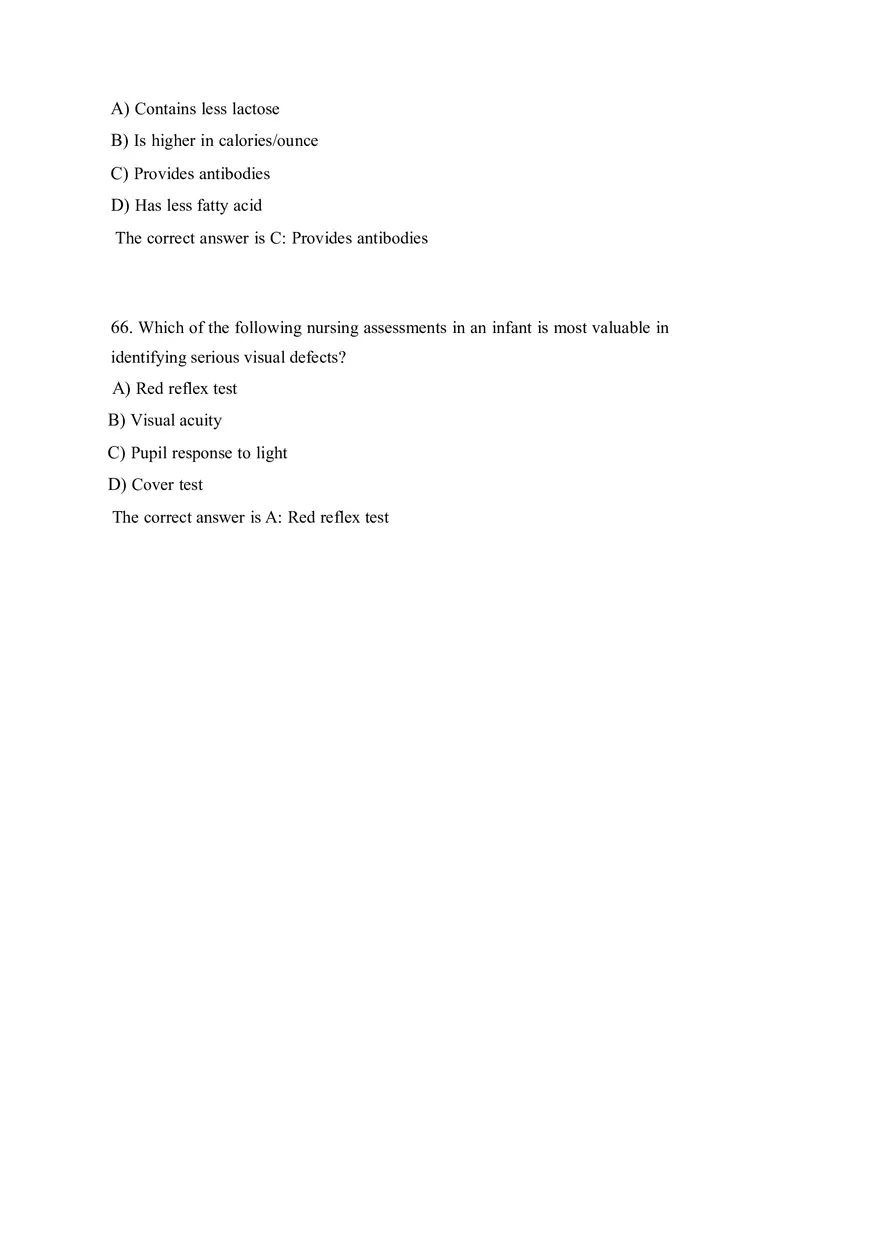 HESI EXIT V4 160 Questions and Answers Part 3 - Page 10