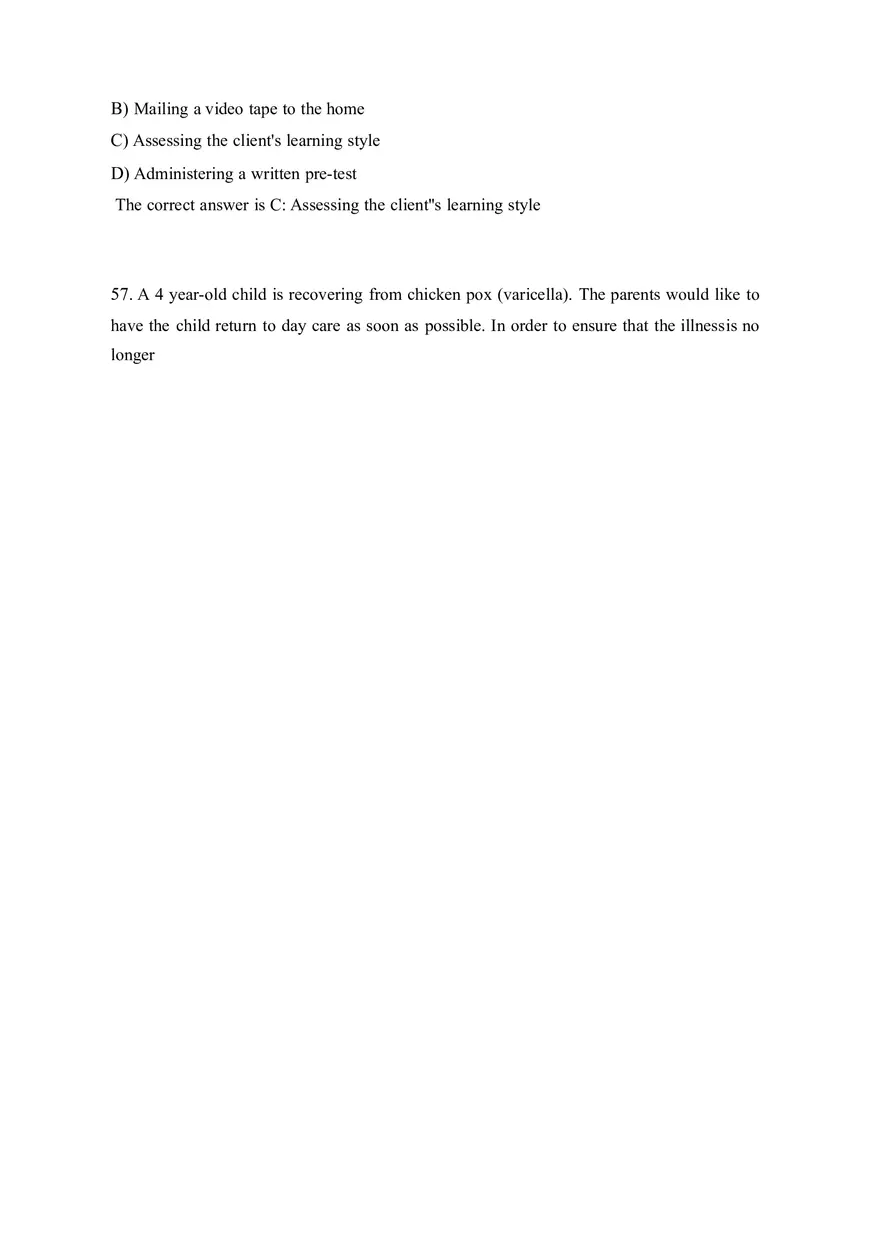 HESI EXIT V4 160 Questions and Answers Part 3 - Page 6