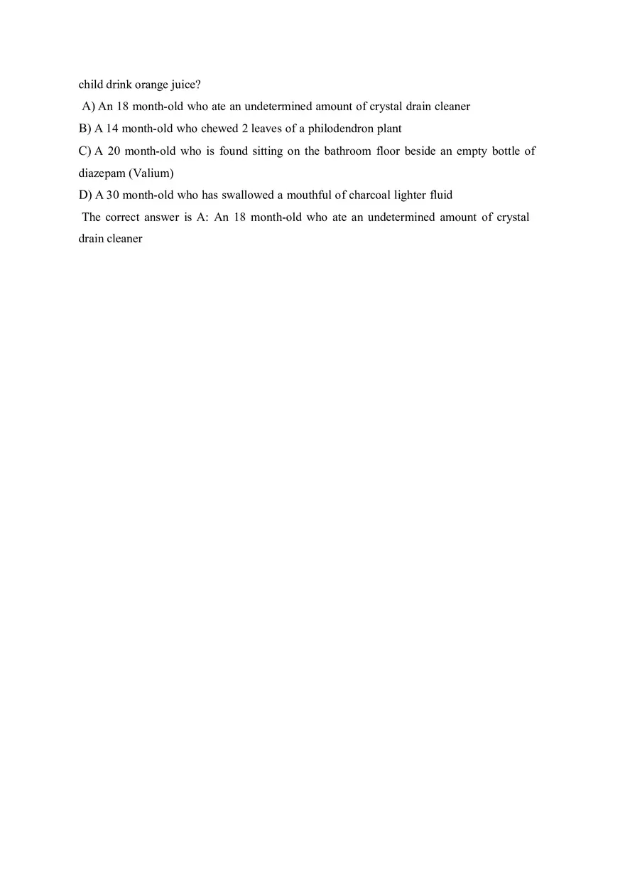 HESI EXIT V4 160 Questions and Answers Part 7 - Page 14