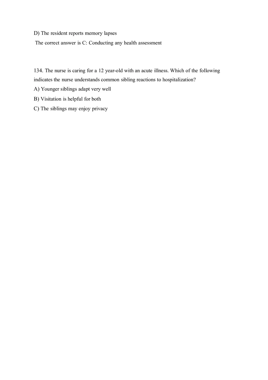 HESI EXIT V4 160 Questions and Answers Part 7 - Page 2