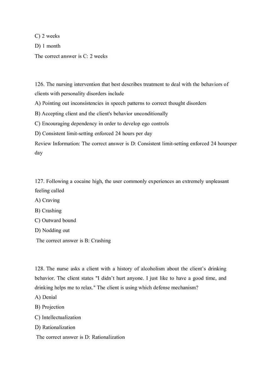 HESI EXIT V4 160 Questions and Answers Part 6 - Page 9