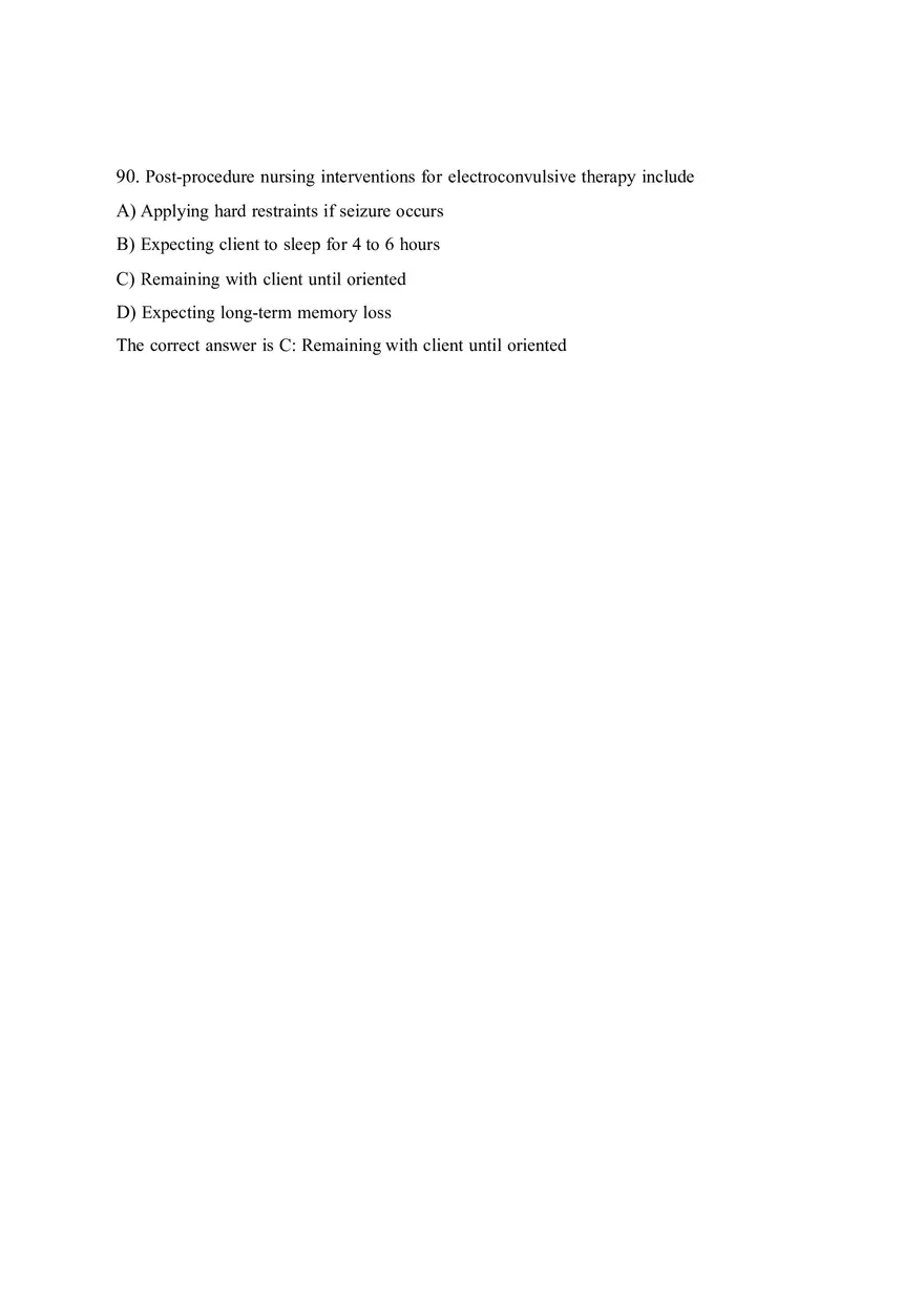 HESI EXIT V4 160 Questions and Answers Part 5 - Page 2
