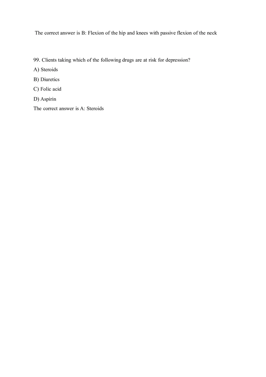 HESI EXIT V4 160 Questions and Answers Part 5 - Page 6