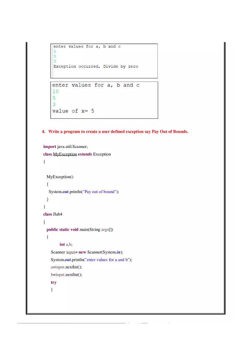 Java manual - Java Practicals Part 1 - Page 7