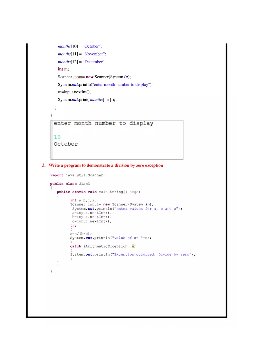 Java manual - Java Practicals Part 1 - Page 2