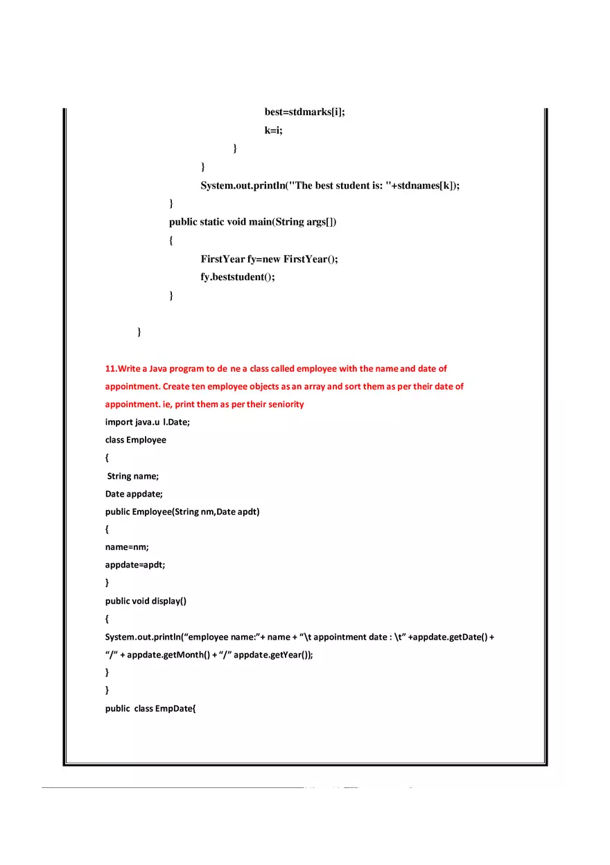 Java manual - Java Practicals Part 1 - Page 3