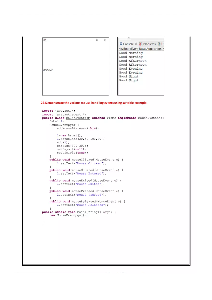 Java manual - Java Practicals Part 2 - Page 10