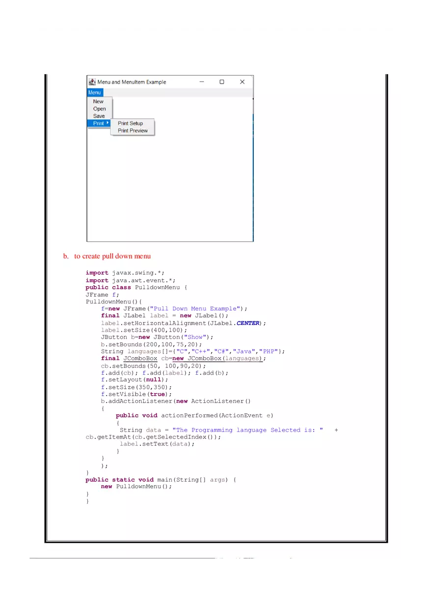 Java manual - Java Practicals Part 2 - Page 3