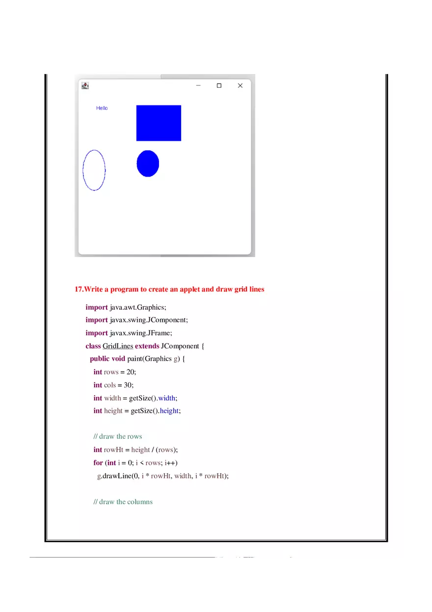 Java manual - Java Practicals Part 2 - Page 4