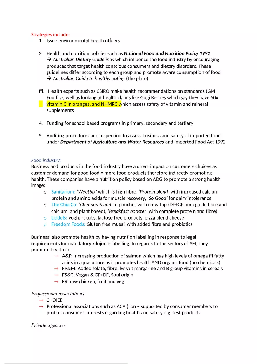 Contemporary Nutrition Issues Notes - Page 12