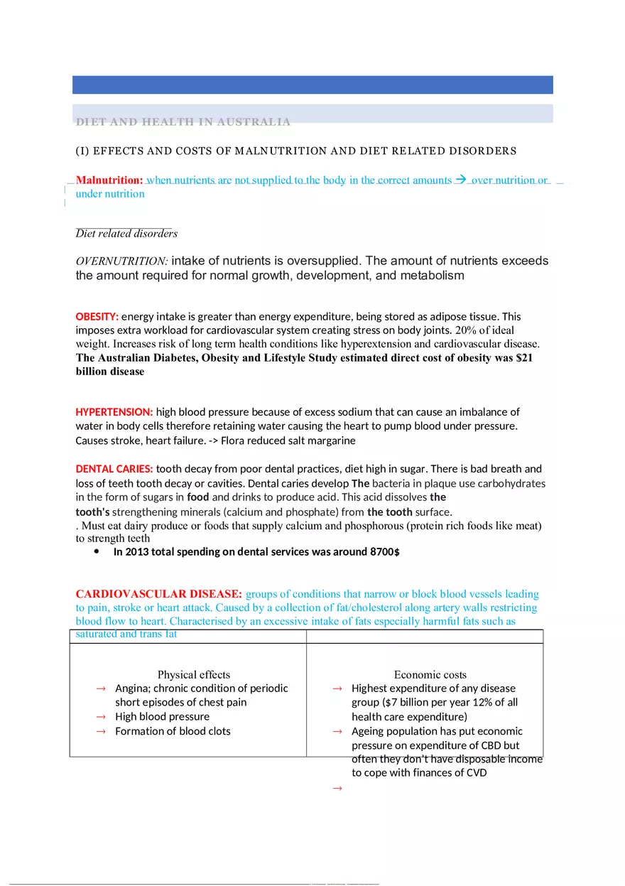Contemporary Nutrition Issues Notes - Page 1