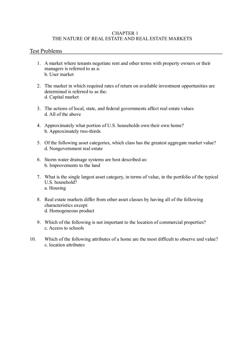 Real Estate Chapter 1 - Page 1