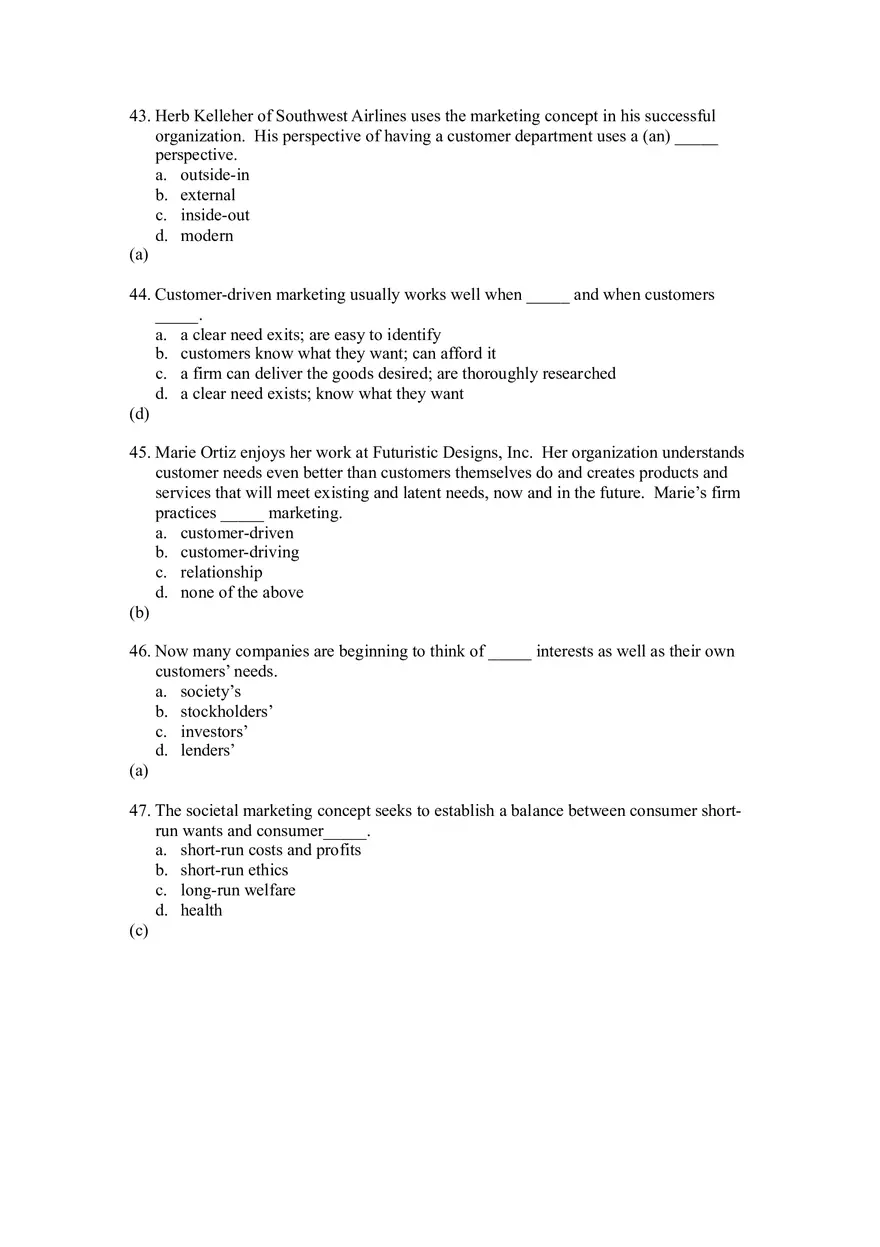 Managing Profitable Customer Relationships Part 1 - Page 11
