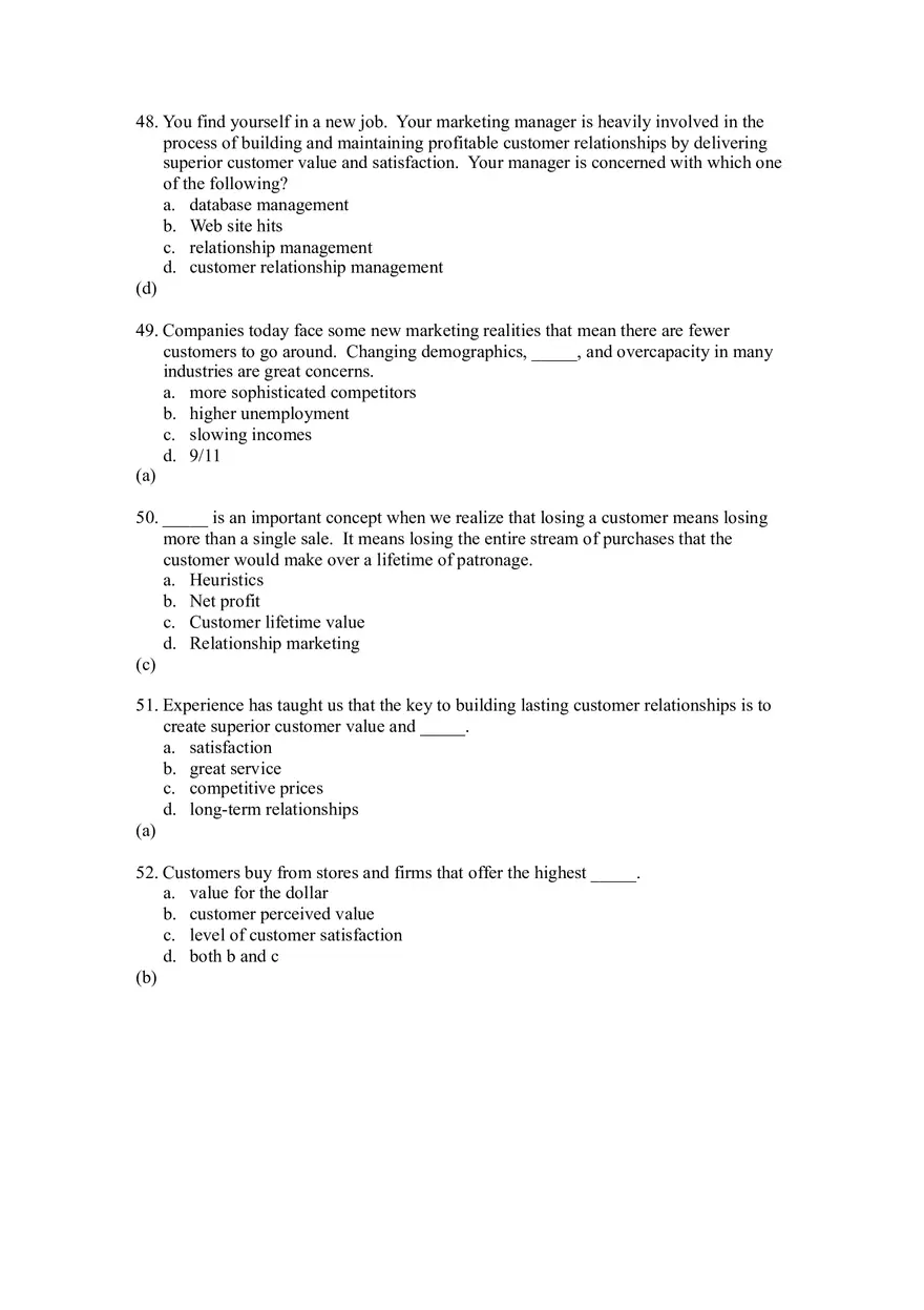 Managing Profitable Customer Relationships Part 1 - Page 12