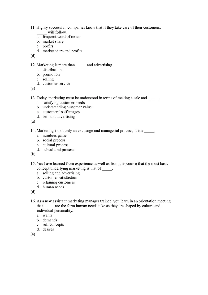 Managing Profitable Customer Relationships Part 1 - Page 5