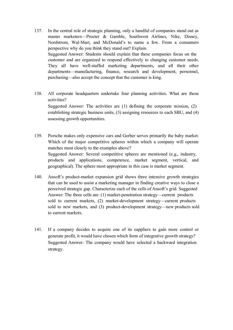 Developing Marketing Strategies and Plans Part 3 - Page 7