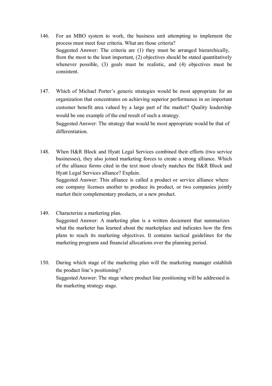 Developing Marketing Strategies and Plans Part 3 - Page 9
