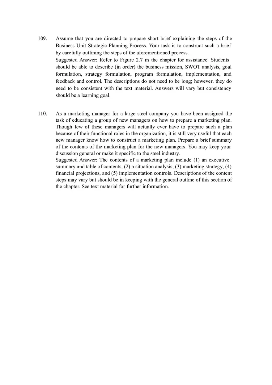 Developing Marketing Strategies and Plans Part 2 - Page 10