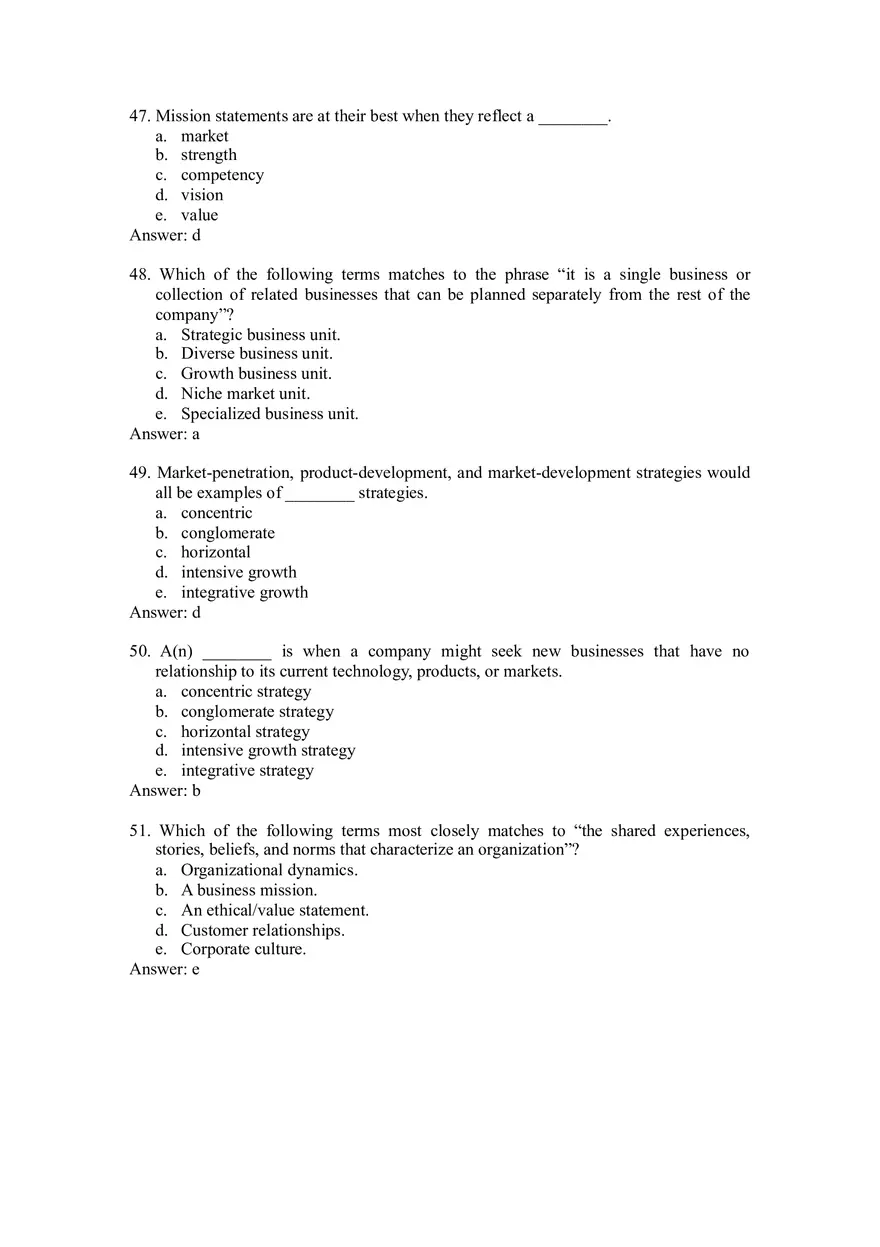 Developing Marketing Strategies and Plans Part 2 - Page 1
