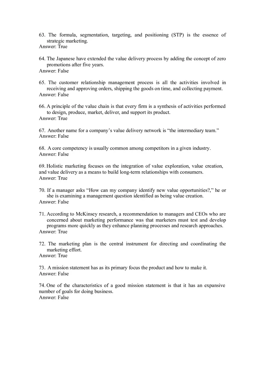 Developing Marketing Strategies and Plans Part 2 - Page 4