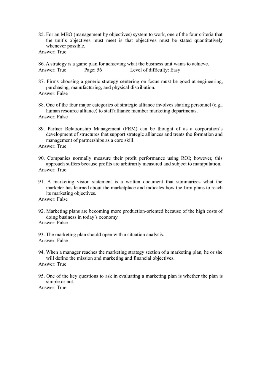 Developing Marketing Strategies and Plans Part 2 - Page 6