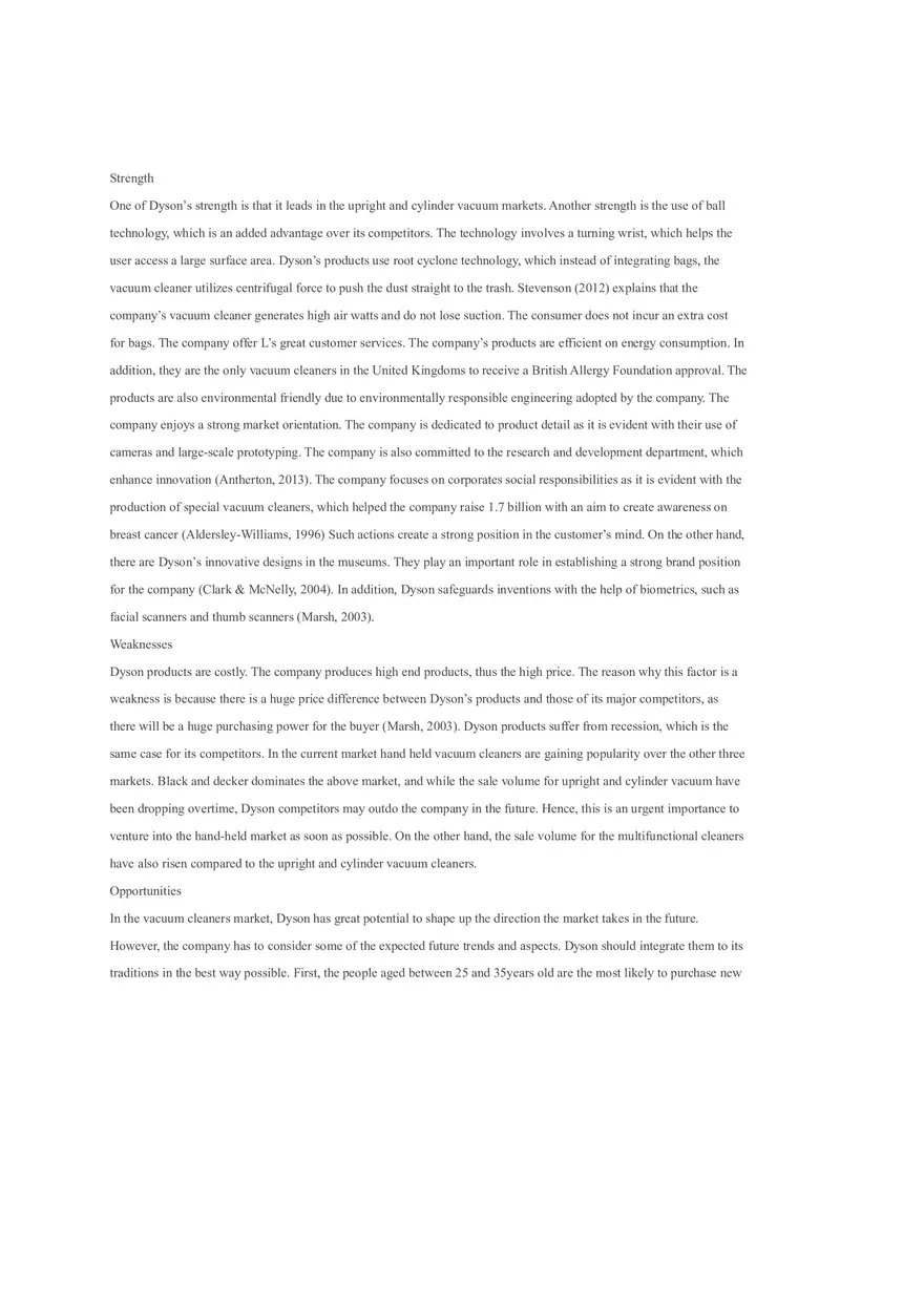 Dyson Market Plan - Page 7