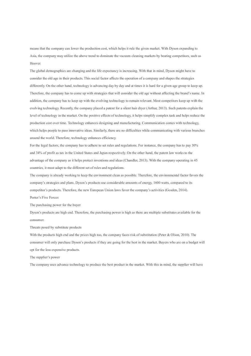 Dyson Market Plan - Page 11