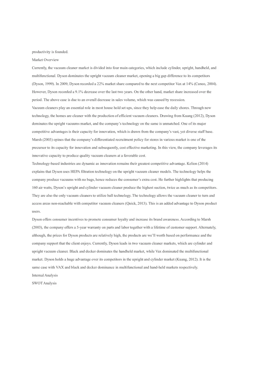 Dyson Market Plan - Page 6
