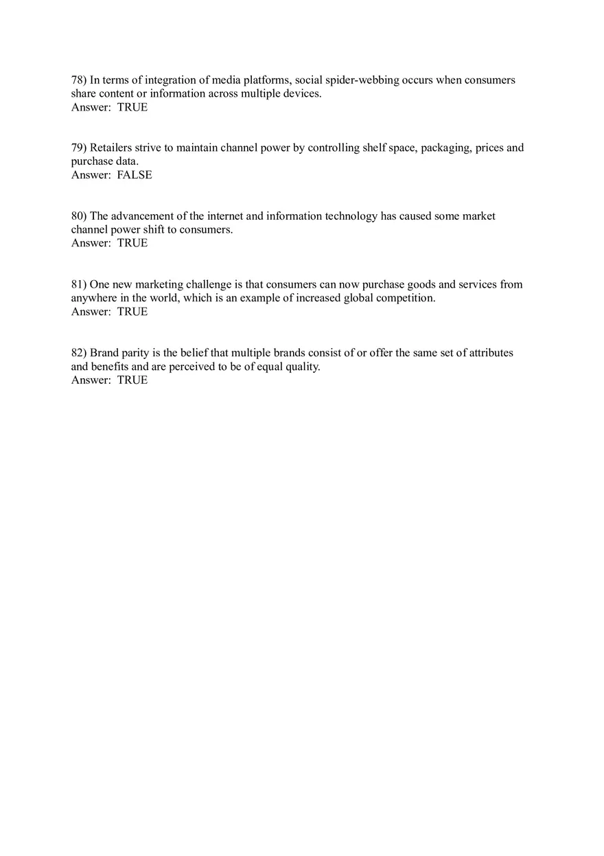 Integrated Marketing Communications 57-114 Answers - Page 9