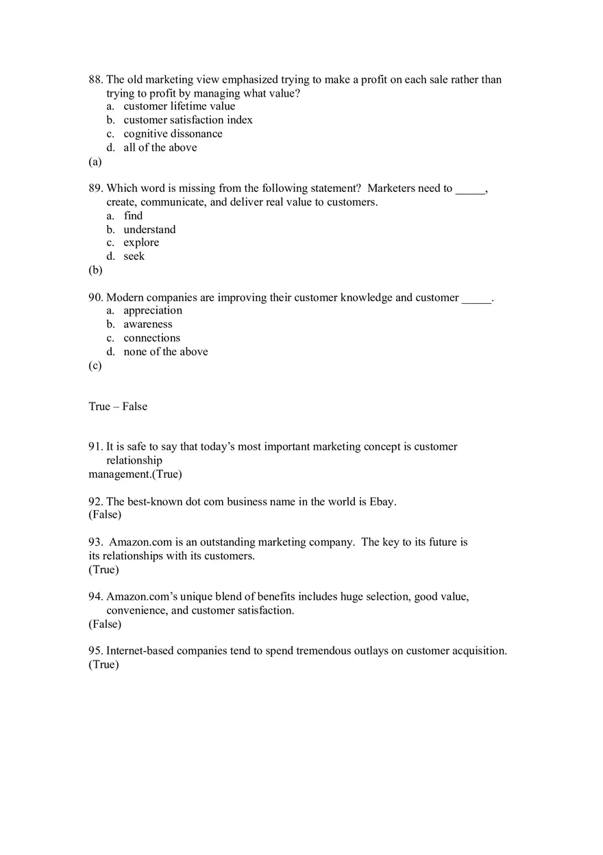 Managing Profitable Customer Relationships Part 2 - Page 7
