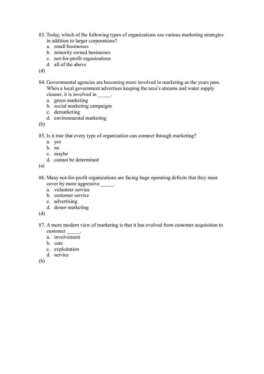 Managing Profitable Customer Relationships Part 2 - Page 6