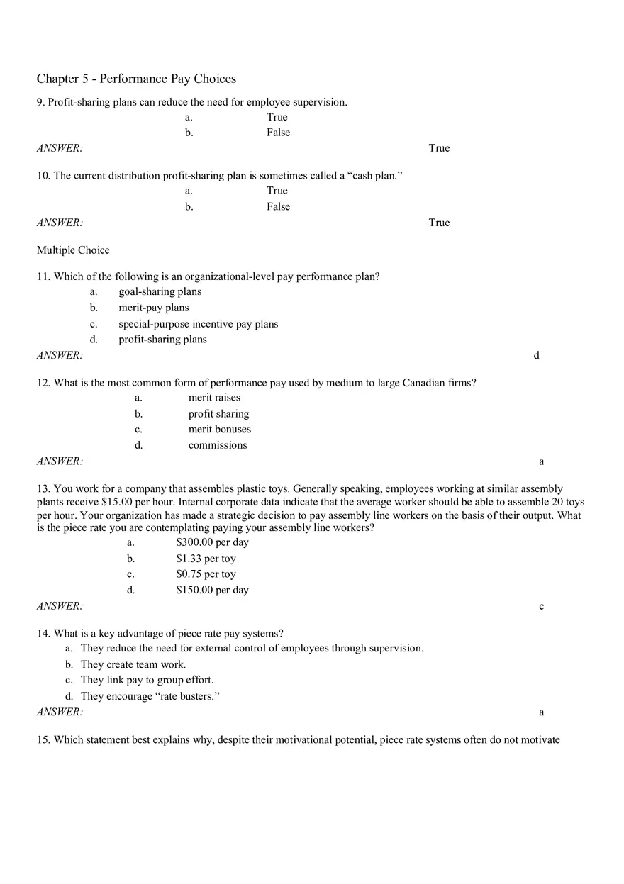 Chapter 5 Performance Pay Choices - Page 2