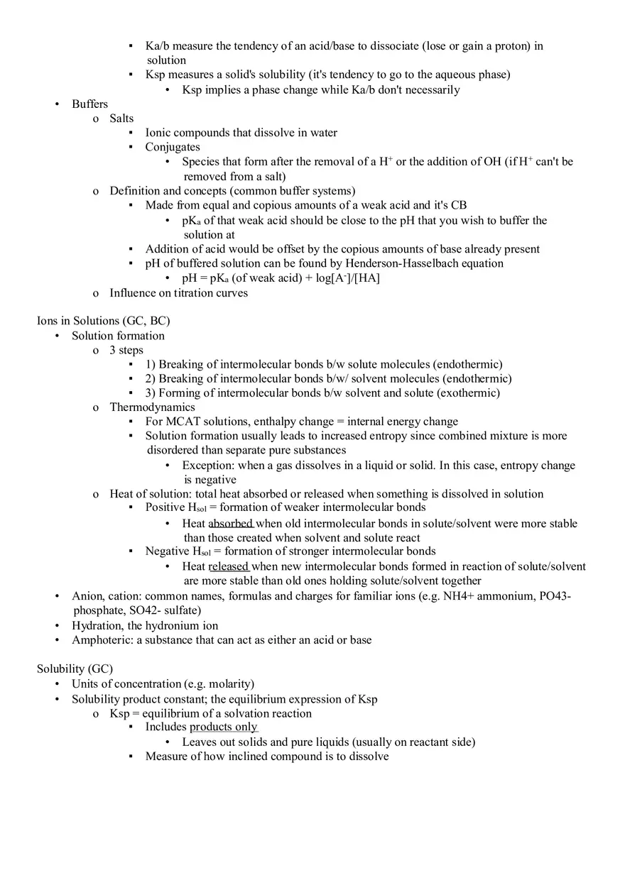 Acid-Base Equilibria - Page 2