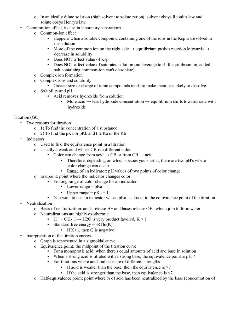 Acid-Base Equilibria - Page 3