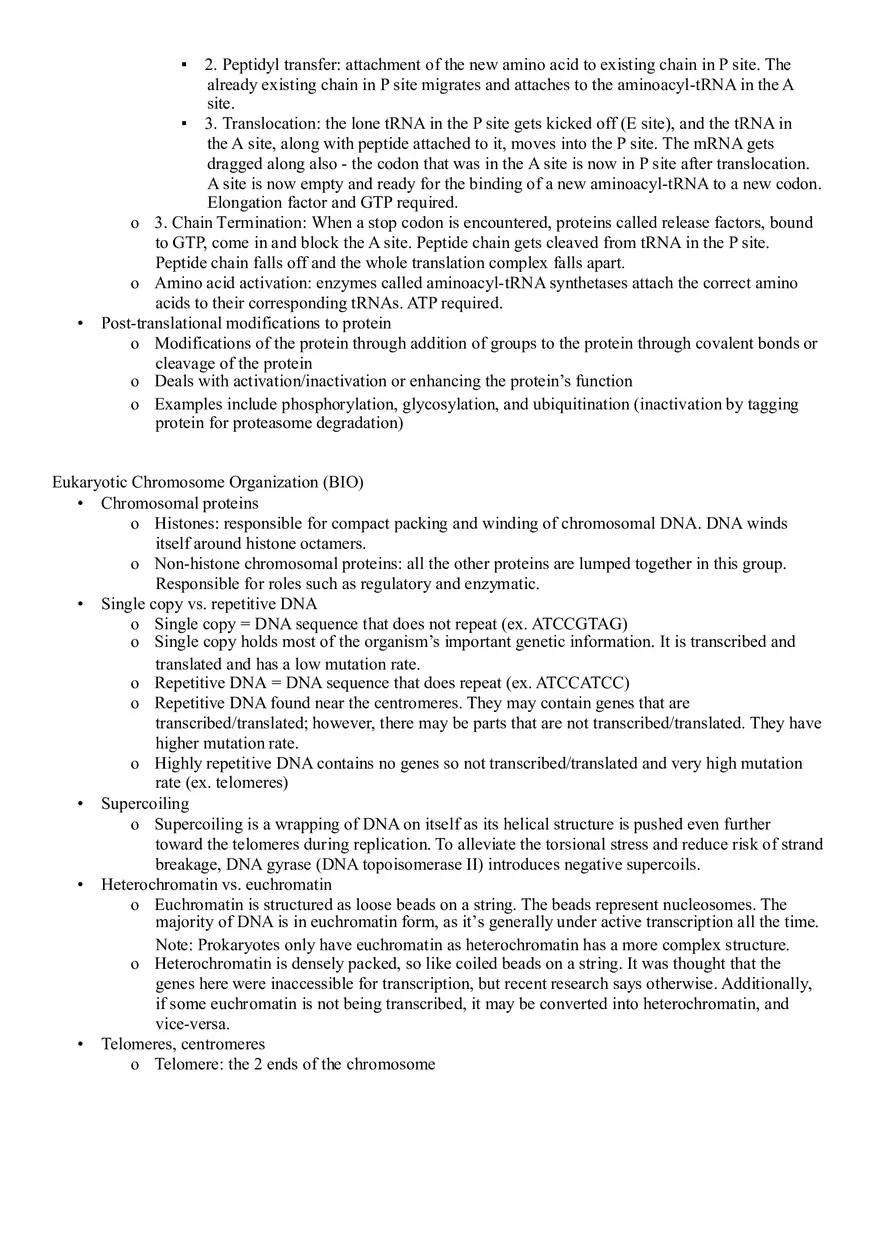 Transmission of Genetic Information - Page 8