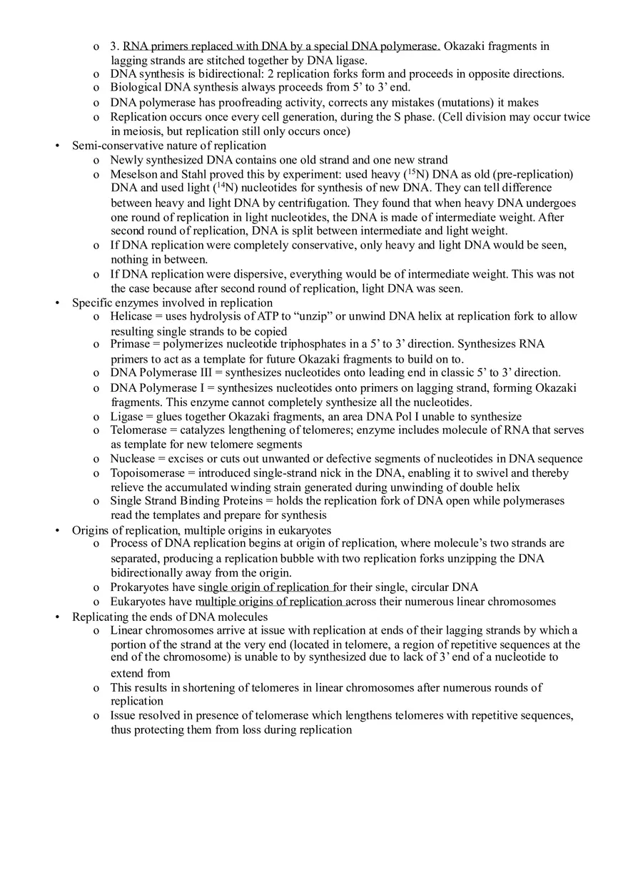 Transmission of Genetic Information - Page 2