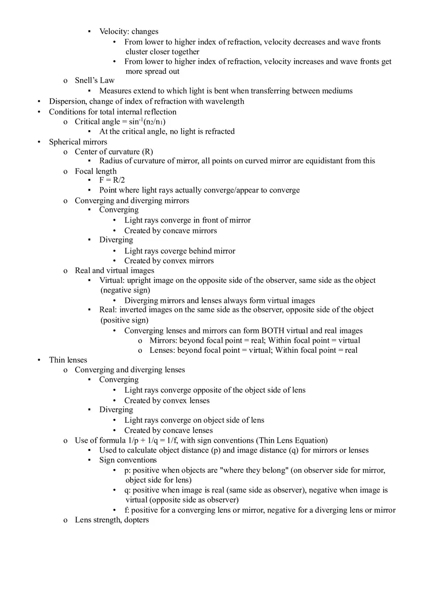 How Light and Sound Interact With Matter - Page 7
