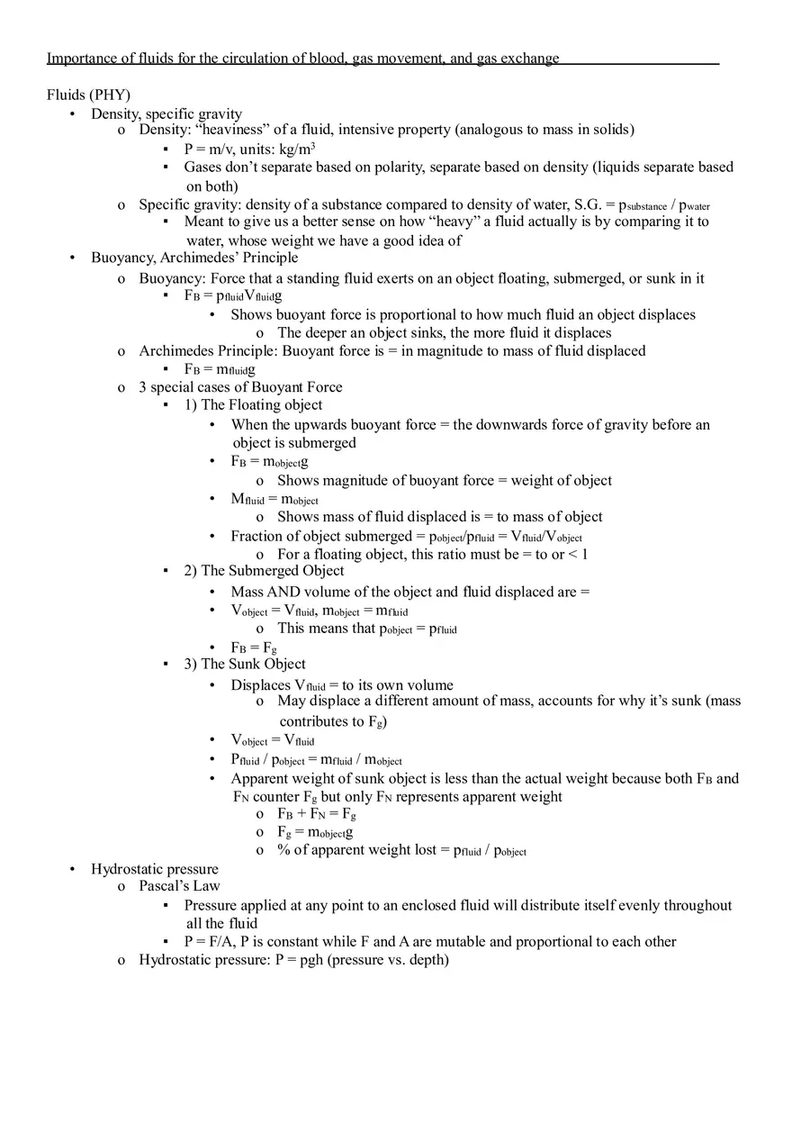 Importance of Fluids for the Circulation of Blood - Page 1