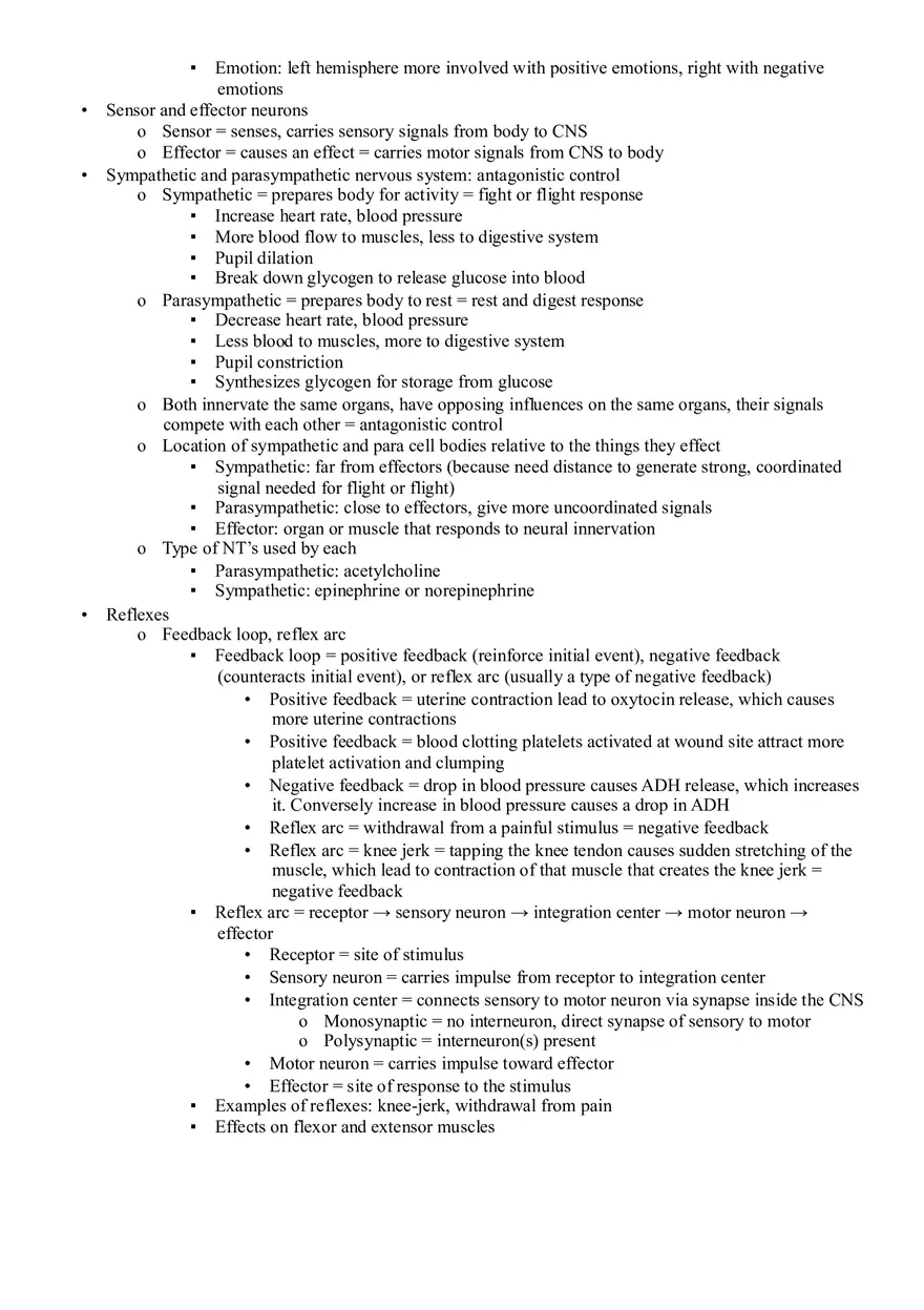 Structure and Functions of the Nervous and Endocrine Systems - Page 2