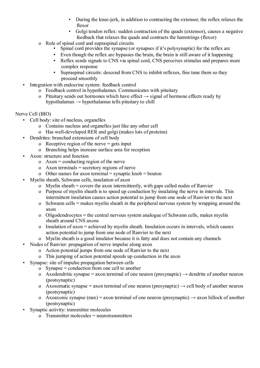 Structure and Functions of the Nervous and Endocrine Systems - Page 4