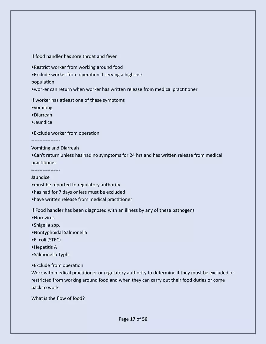 Serusafe Manager Exam 2025 - Page 9