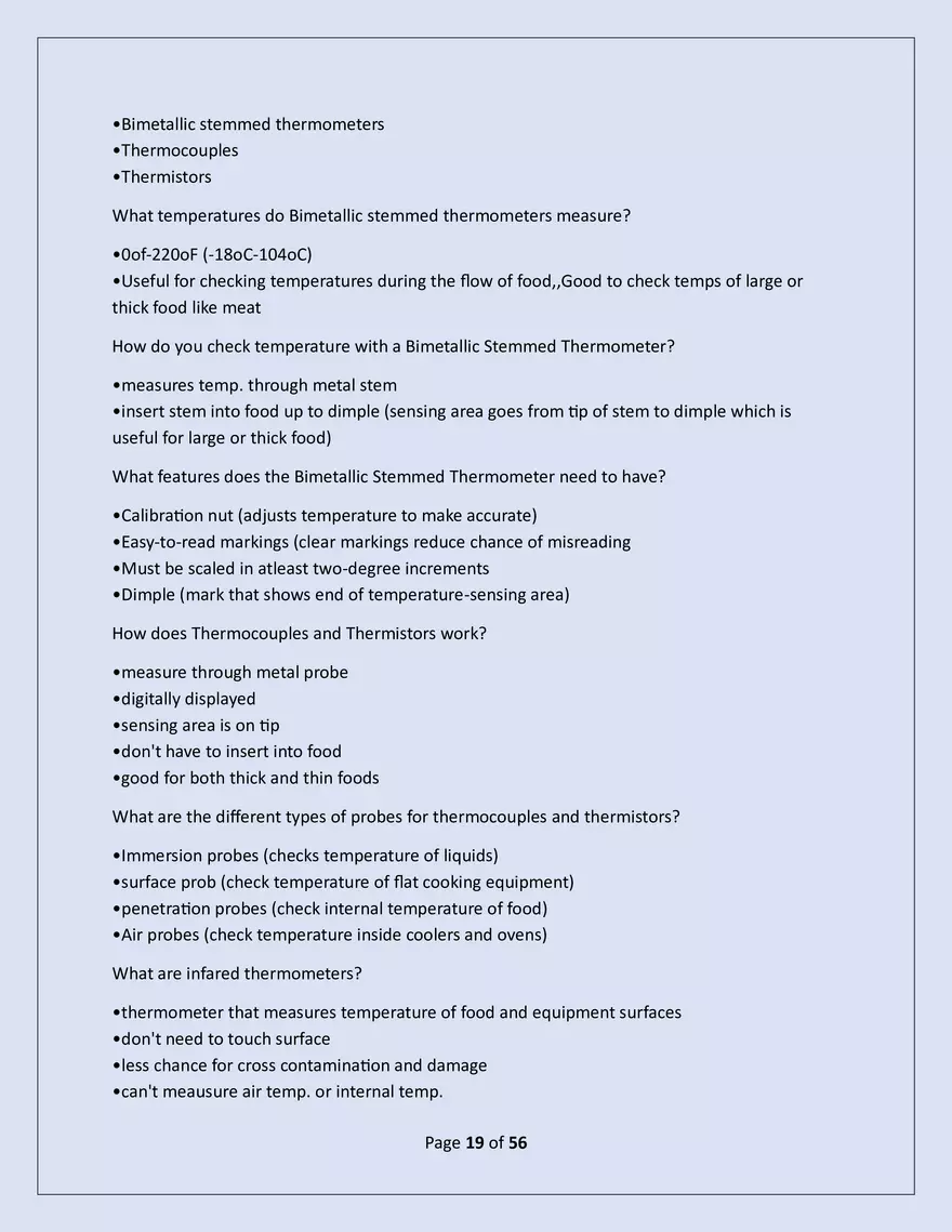 Serusafe Manager Exam 2025 - Page 11